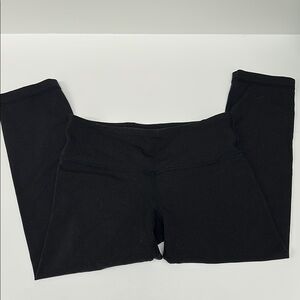 Lululemon Athletica Black Leggings with Elastic Waistband